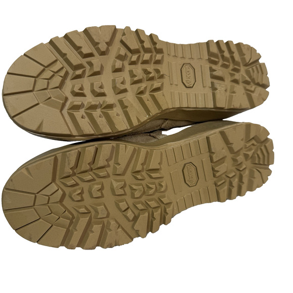 6 Wo's Military Hot weather steel Toe Combat boot, TAN - Picture 12 of 16